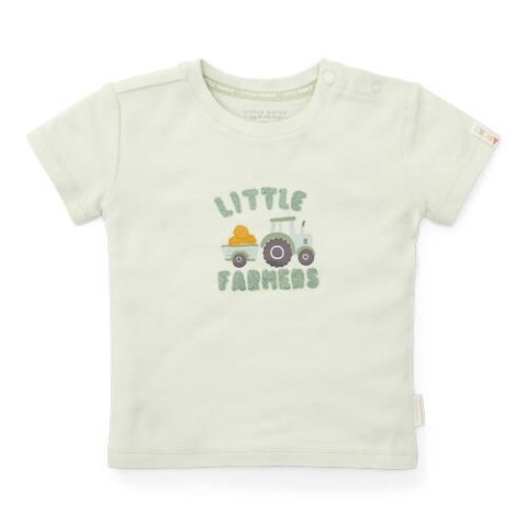 Little Dutch - T-shirt z krótkim rękawem 74 cm Farm Green