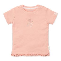 Little Dutch - T-shirt z krótkim rękawem 92 cm Flower Pink