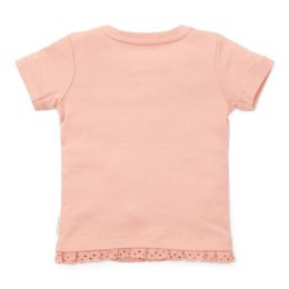 Little Dutch - T-shirt z krótkim rękawem 92 cm Flower Pink