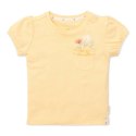 Little Dutch - T-shirt z krótkim rękawem 80 cm Honey Yellow