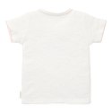 Little Dutch - T-shirt z krótkim rękawem 86 cm Flower Girl Off-white