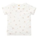 Little Dutch - T-shirt z krótkim rękawem 74 cm Meadows White