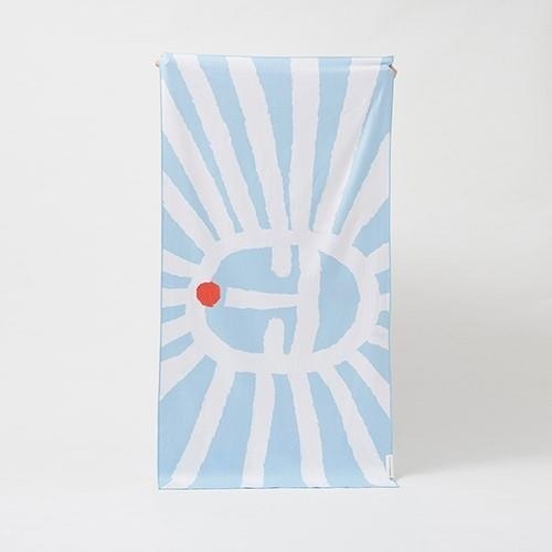 Sunnylife - Ręcznik z mikrofibry Sun face