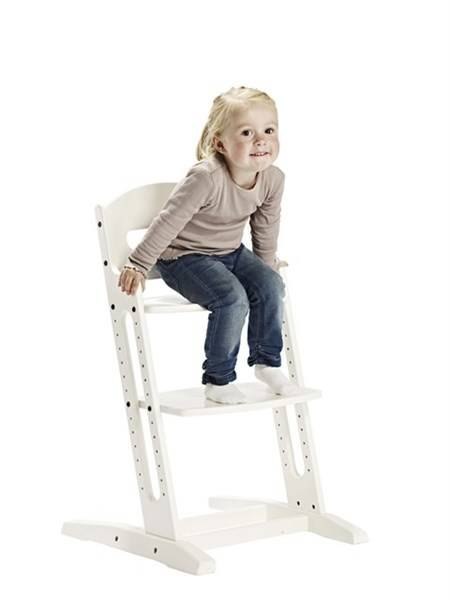 BabyDan - Krzesełko do karmienia DanChair White