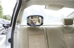 BabyDan - Lusterko samochodowe z oświetleniem LED