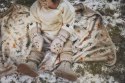 Elodie Details - Kocyk Pearl velvet Meadow blossom