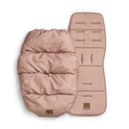 Elodie Details - Śpiworek i wkładka do wózka 2w1 Pink nouveau