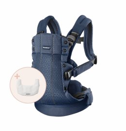 BabyBjörn - Nosidełko Harmony 3D Mesh Navy blue + śliniaczek do nosidełka Harmony