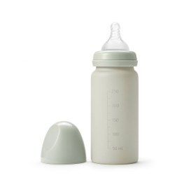 Elodie Details - Szklana butelka do karmienia 250 ml Mineral green