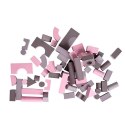 BabyDan - Piankowe klocki Soft blocks Pink-Violet