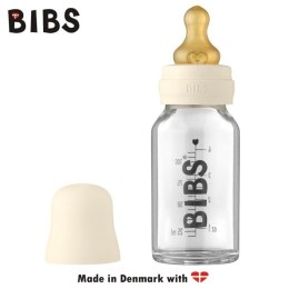 BIBS - Butelka antykolkowa dla niemowląt 110 ml Ivory