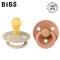 BIBS - Smoczek uspokajający 2 szt. S (0-6 m) Colour Vanilla-Peach