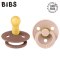 BIBS - Smoczek uspokajający 2 szt. M (6-18 m) Colour Woodchuck-Blush