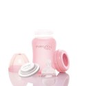 Everyday Baby - Szklana butelka ze smoczkiem S 150 ml Rose pink