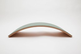 Wobbel - Deska do balansowania Starter transparent z filcem Forest green