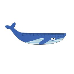 Rex London - Drewniana linijka Płetwal błękitny