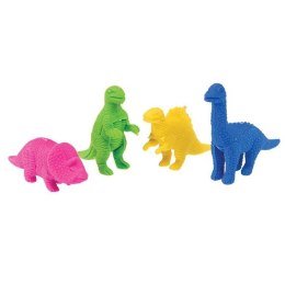 Rex London - Gumki do mazania 4 szt. Dinozaury