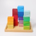 Grimm's - Układanka Ukośne bloki 3lata+ Kolorowe