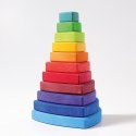 Grimm's - Wieża Trójkąt 22 cm Rainbow