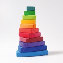 Grimm's - Wieża Trójkąt 22 cm Rainbow