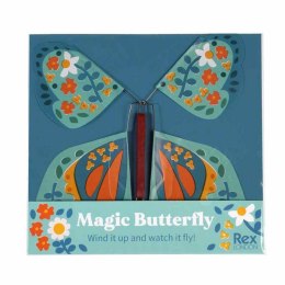 Rex London - Zabawka magiczny motyl Niebieski
