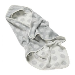 Leander - Ręcznik z kapturkiem 80 x 80 cm Cool grey