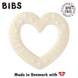 BIBS - Baby Gryzak Bitie Heart Ivory
