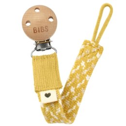 BIBS - Zawieszka do smoczka Mustard-Ivory