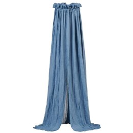 Jollein - Moskitiera woalowa nad łóżeczko niemowlęce 155 cm Vintage Jeans blue