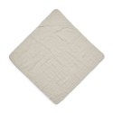 Jollein - Ręcznik kąpielowy z kapturem 75 x 75 cm Cotton Nougat