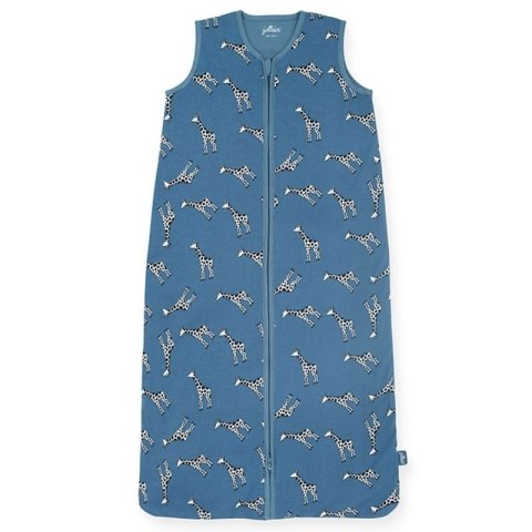Jollein - Śpiworek niemowlęcy letni 110 cm Giraffe Jeans blue