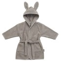 Jollein - Szlafrok kąpielowy z kapturem 2-3 lata Frotte Rabbit Storm grey