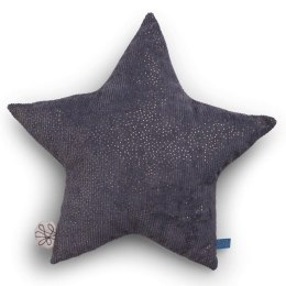 Picca LouLou - Poduszka dekoracyjna 25 cm Sparkle star Grey