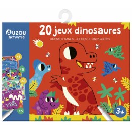 Auzou - 20 gier podróżnych dla najmłodszych Dinozaury