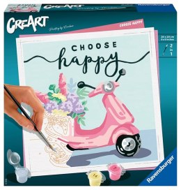 CreArt - Malowanie po numerach Choose happy