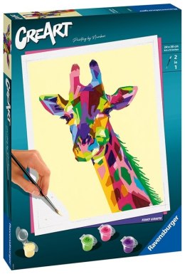 CreArt - Malowanie po numerach Żyrafa
