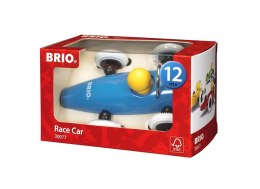BRIO - Samochodzik drewniany Wyścigówka Niebieska