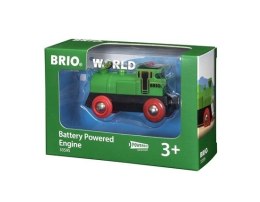 BRIO - Lokomotywa na baterie World Zielona