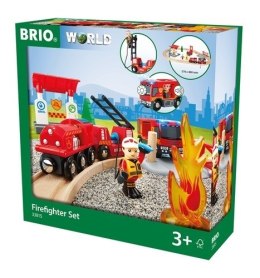 BRIO - Zestaw Kolejka Straż pożarna World