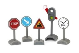BRIO - Zestaw znaków drogowych World