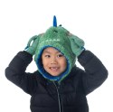 FlapJackKids - Dwustronna czapka zimowa M Dinozaur-Astronauta