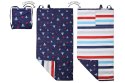 FlapJackKids - Ręcznik-plecak plażowy dla dzieci 2w1 Rekin-Krab