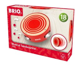 BRIO - Instrument dla dziecka Tamburyn drewniany