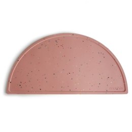 Mushie - Podkładka silikonowa na stół Confetti Powder pink