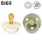BIBS - Smoczek symetryczny 2 szt. S (0-6 m) Colour Ivory-Sage