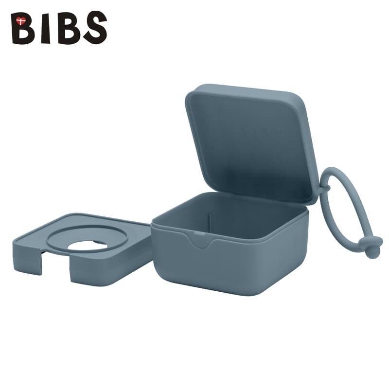 BIBS - Etui pudełko ochronne na smoczki Petrol