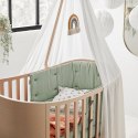 Leander - Ochraniacz do łóżeczka Classic™ Baby (0-3 lata) Sage green