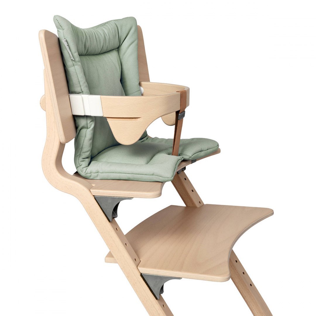 Leander - Poduszka do krzesełka do karmienia Classic™ Sage green