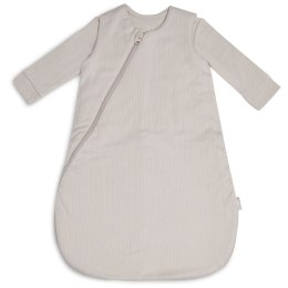 Jollein - Śpiworek niemowlęcy całoroczny 60 cm Basic stripe Nougat