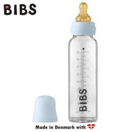 BIBS - Butelka antykolkowa dla niemowląt 225 ml Baby blue